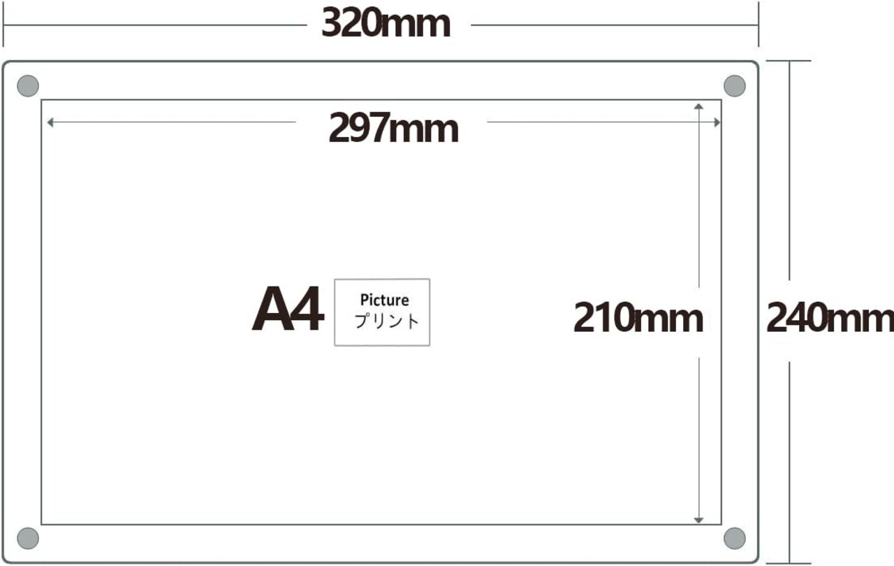 Vexissen アクリルフォトフレーム A3 オープンフォトフレーム UVカット 壁掛け金具タイプ 2WAY 両面透明 フォトフレーム 写真収納 色紙フレーム 記念写真 卒業式 お花見 社交風 おしゃれフォトフレーム (透明立式, A4)