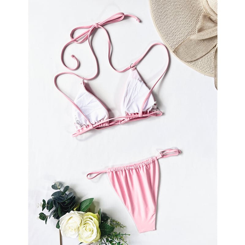 MANOUSH マヌーシュ ビキニ XS パイナップル柄 ピンク 未使用 MANOUSH マヌーシュ ビキニ XS パイナップル柄 ピンク 未使用