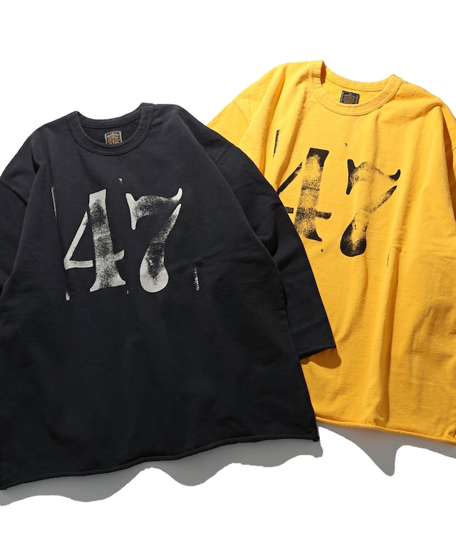 【各色1点限定追加！】CUT-OFF L/S SWEATSHIRT　カットオフ ロングスリーブ スウェット シャツ　GS2549935