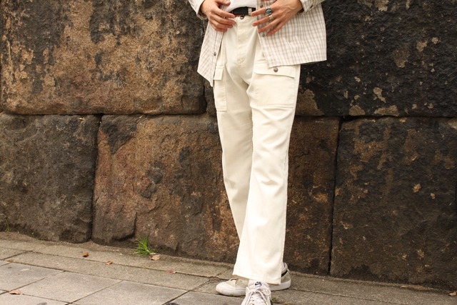 ~80s US ARMY Tiger Camo Cut-off Cargo Pants
