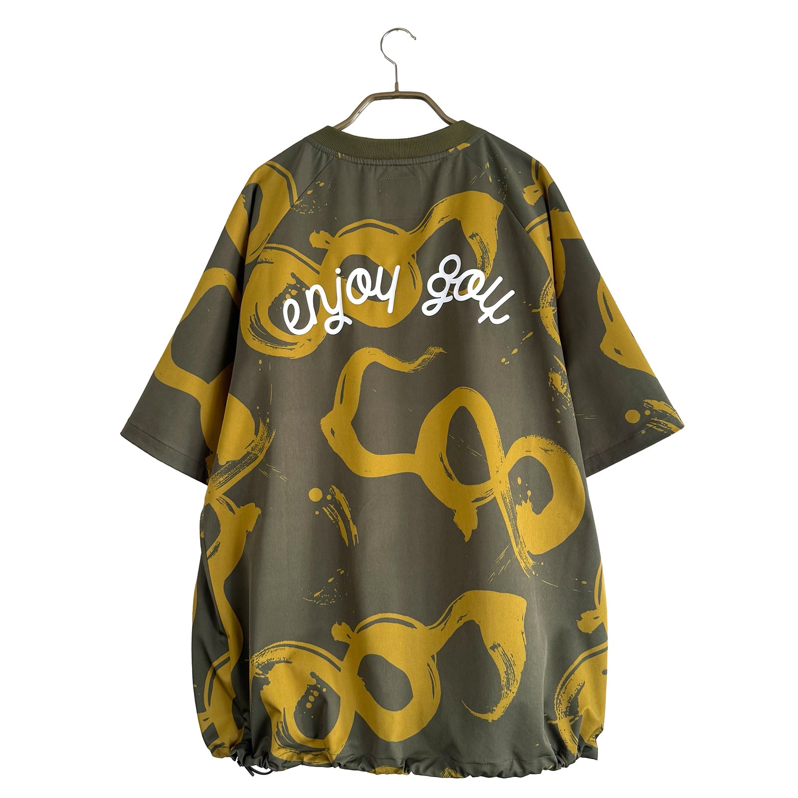 CALLIGRAPHY PATTERN S/S PISTE -KHAKI- | 8G SHOOT WEBSTORE