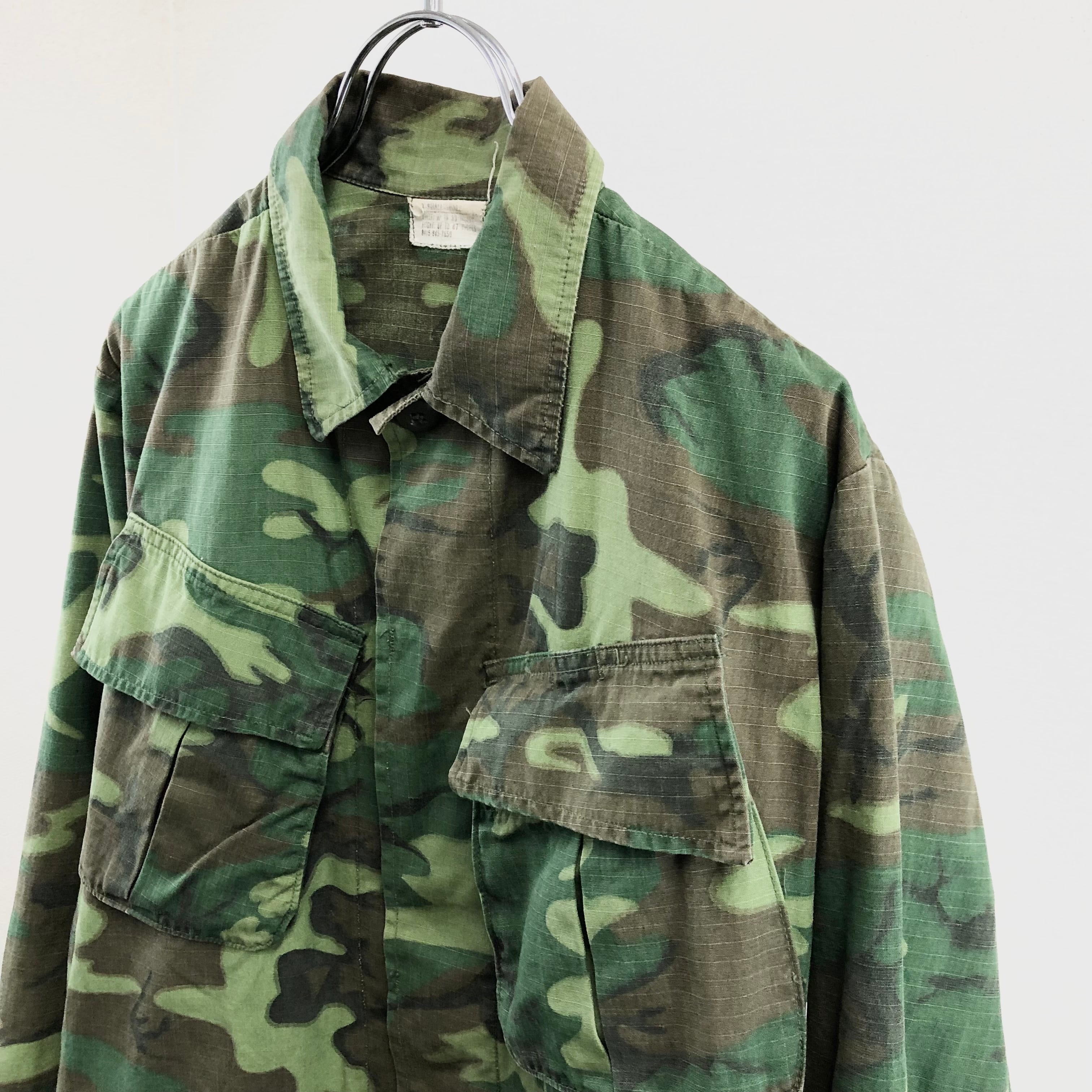 60s US ARMY ERDL迷彩』 グリーンリーフ ジャングルファティーグ