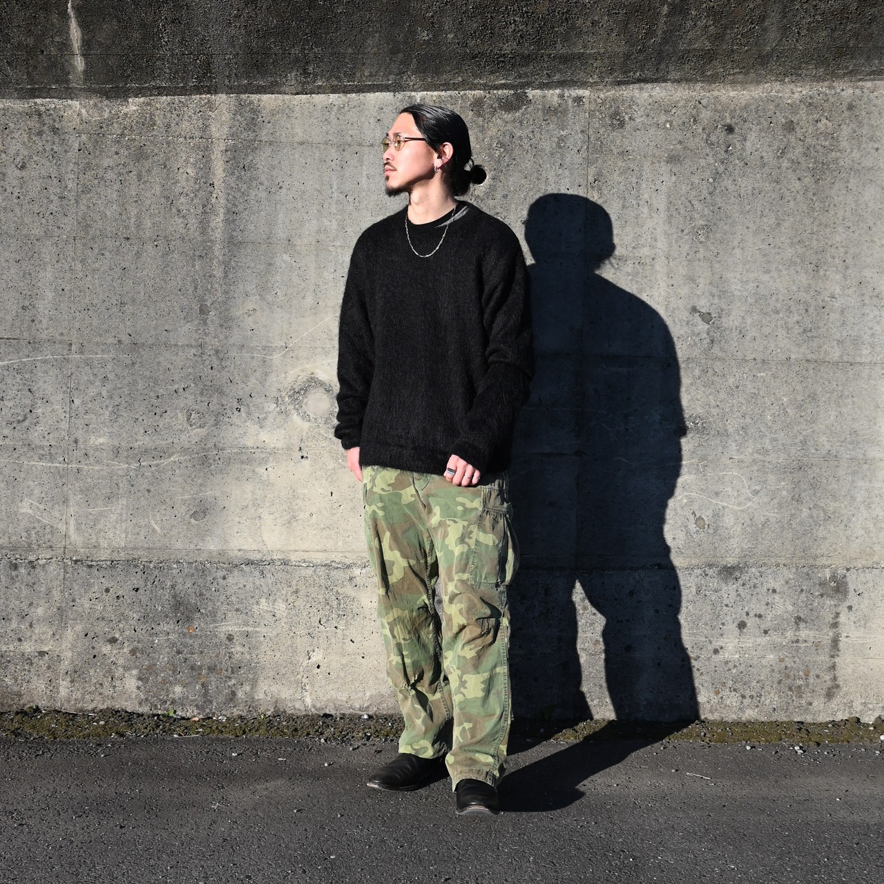 tangenet(タンジェネット)スエードレザージャケットstyle