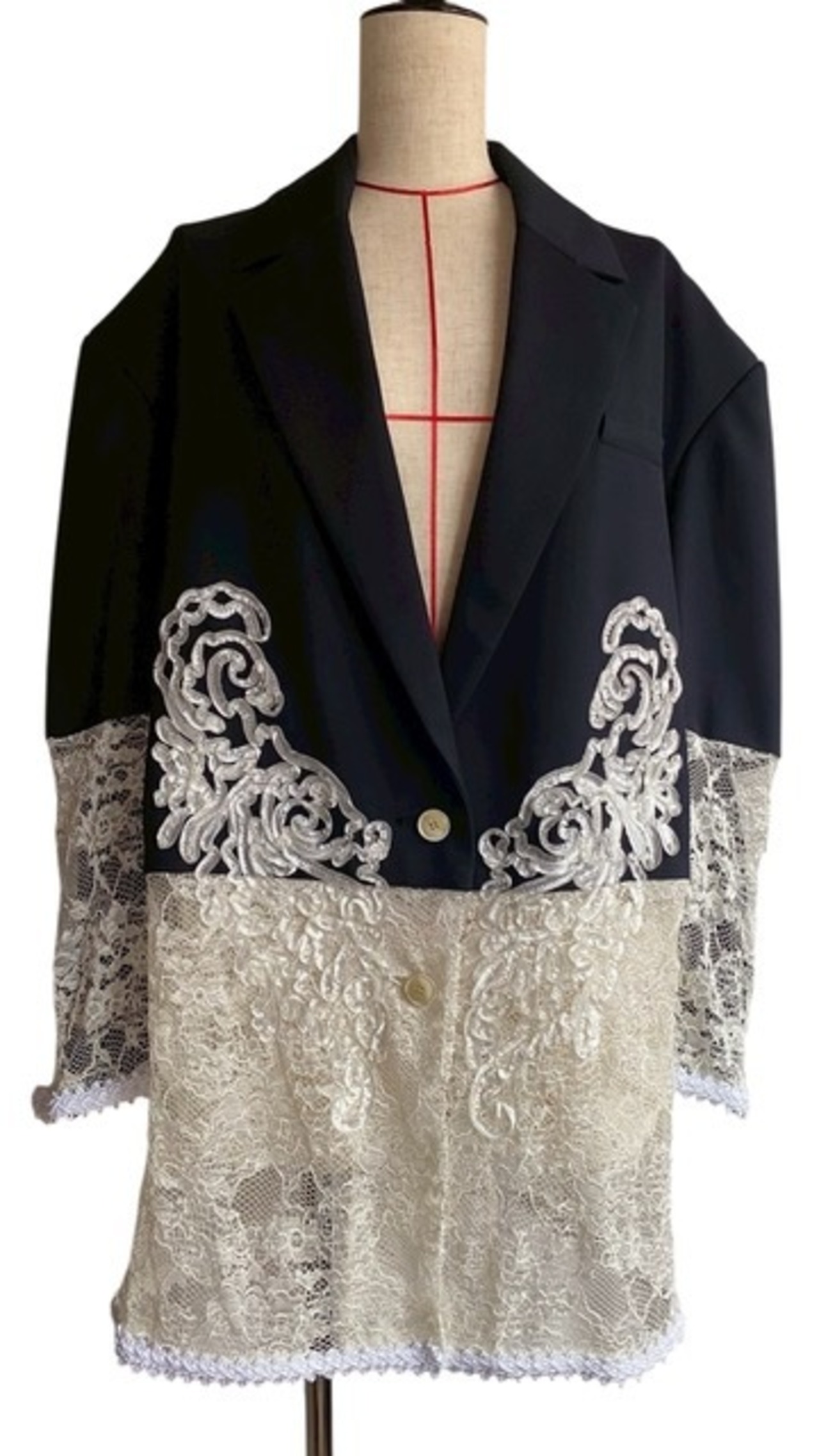 【26SS】FUMIE TANAKA フミエタナカ / lace JK / ジャケット - 18