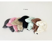 韓国子供服 / 26winter / VANILLA BUNNY / エンボスキャップ / キッズ / 冬服 *FREE*