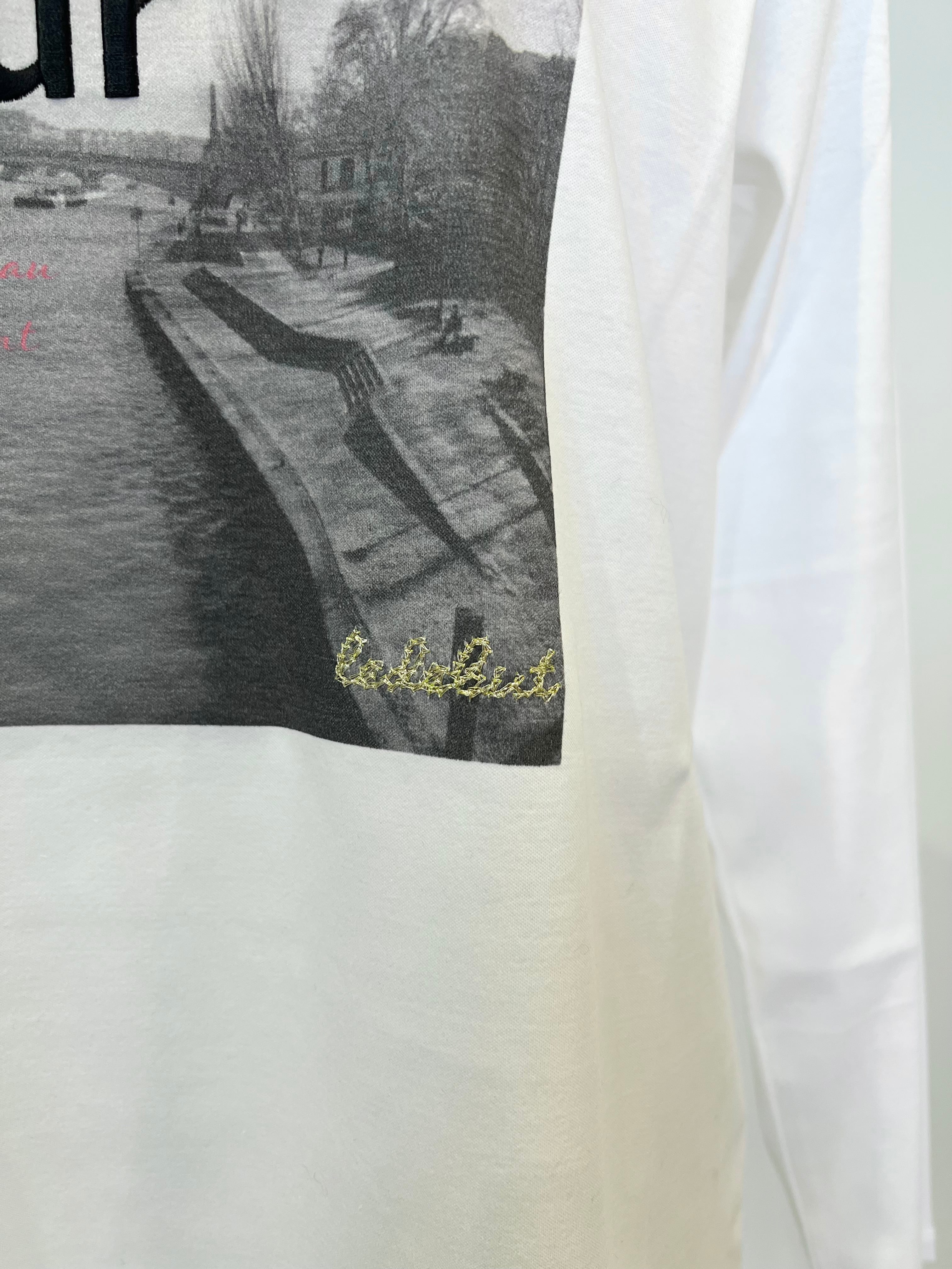 【ESPEYRAC】フォトロゴ刺繍ロンT