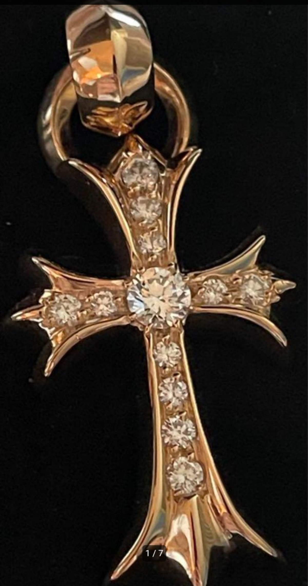 CHROME HEARTS (クロムハーツ) CH CROSS LRG W/BALE ラージクロス  