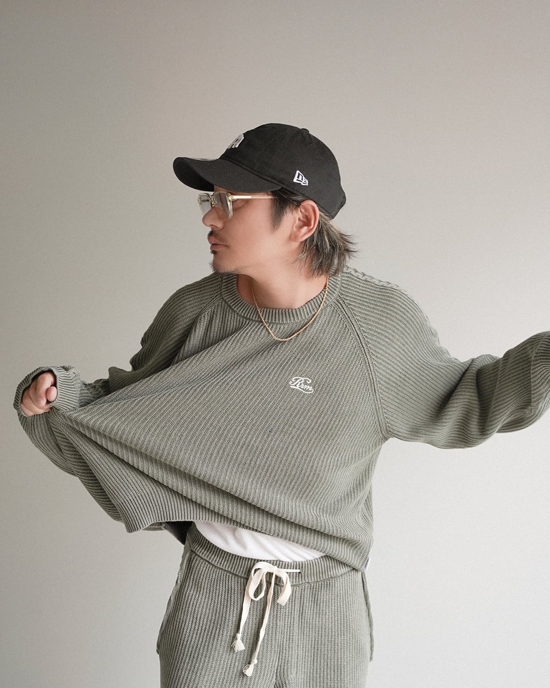Re:room】WASHED COLOR CREW NECK KNIT［REK160］ | #Re:room（リルーム）