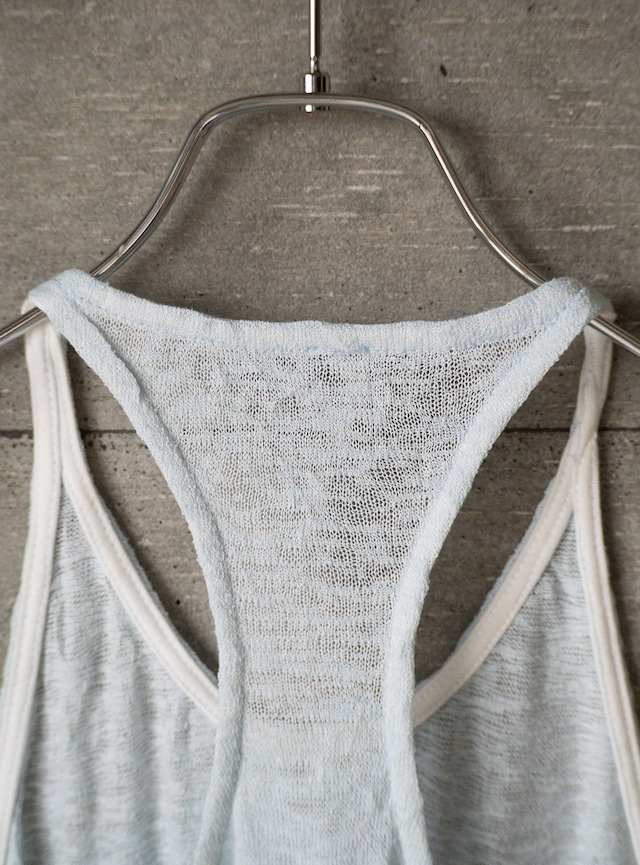 "ZippySports" used Slub yarn jersey tanktop