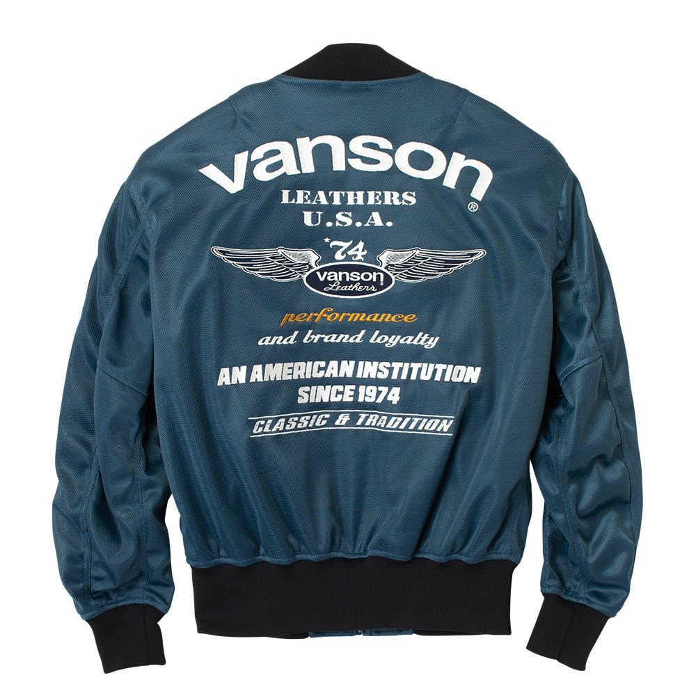 VS26101S メッシュMA-1ジャケット | vansonleathers