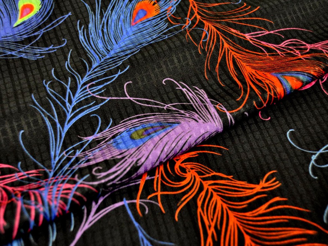 【受注商品】Rumi Rockきもの「ピーコック」　[A870]