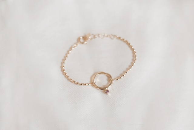 bracelet ( silver925 / flower baby ring set)