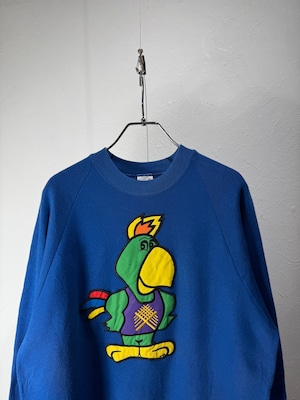 80’s USA Made “Pan American Games Amigo” Applique Embroidery Sweatshirt