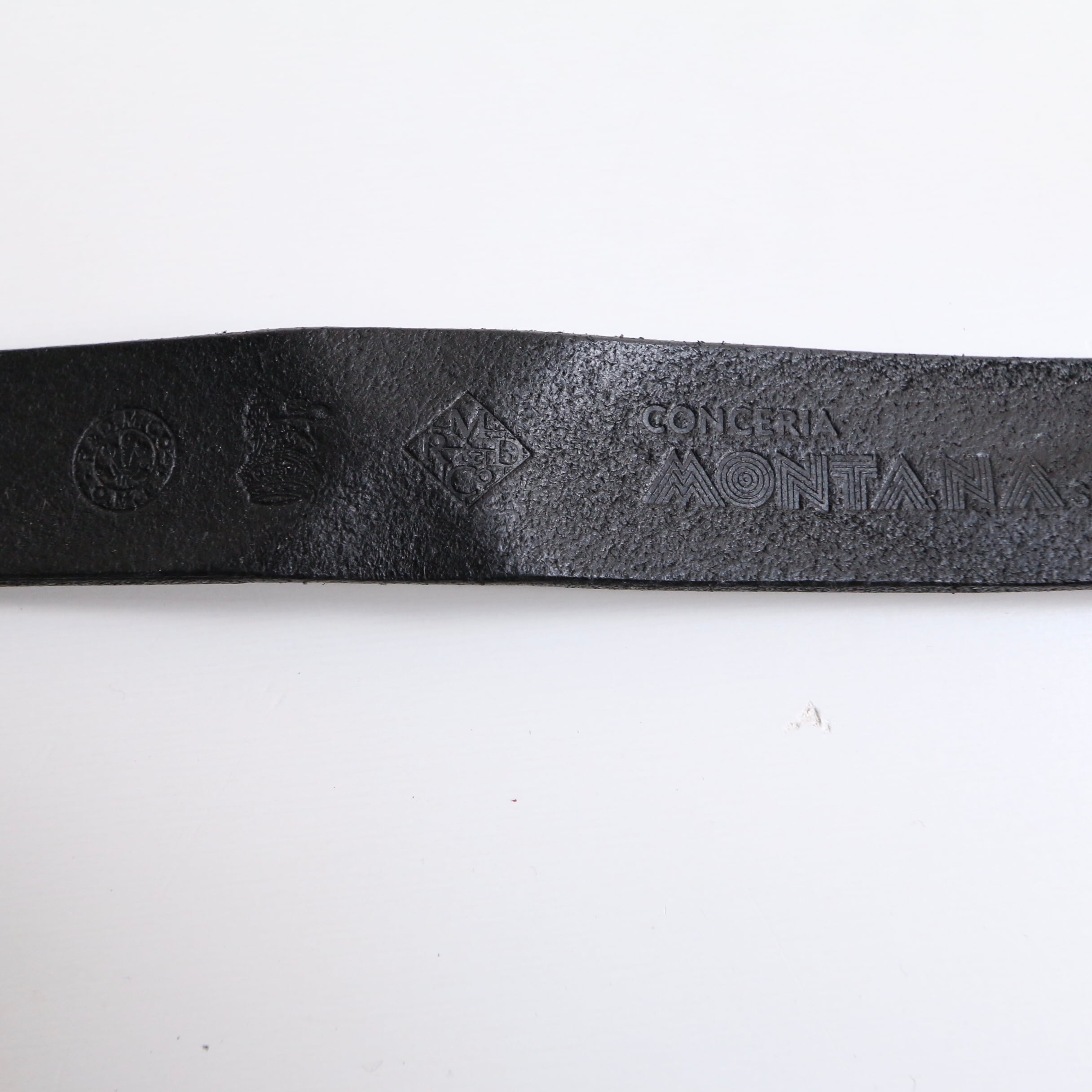 R&D.M.Co-/OLDMAN'S TAILOR MONTANA LEATHER BELT/モンタナベルト 32mm
