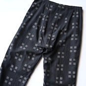 OLD JOE / ORIGINAL PRINTED EASY TROUSER (Square Dot)