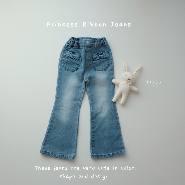 【即納】Princess Ribbon Jeans