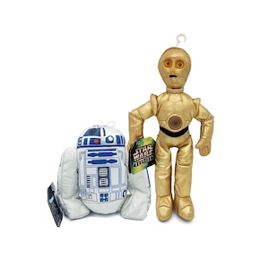 STARWARS C-3PO&R2-D2 Plush Doll Kenner 1997