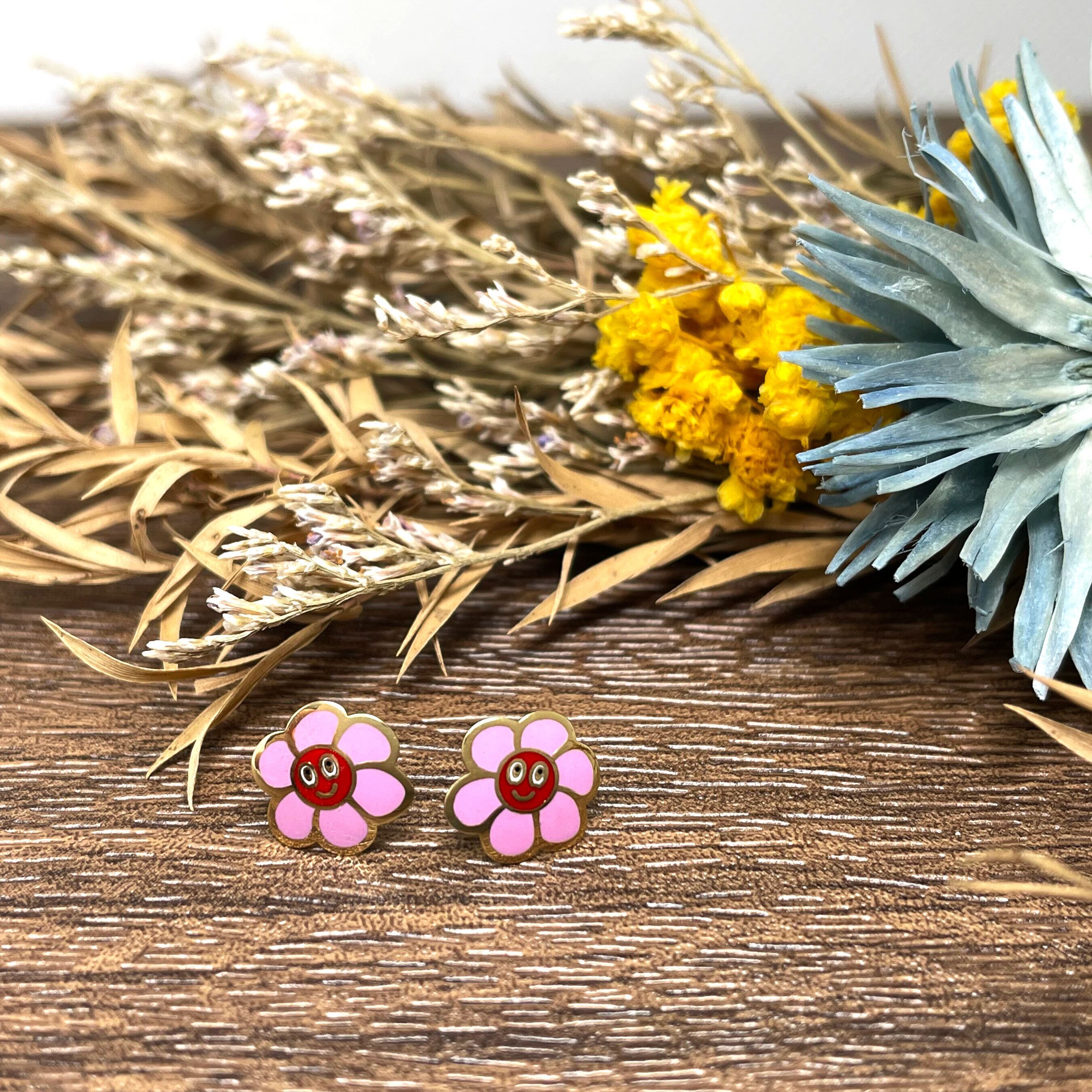 No.452 レジン ヘアゴム キーホルダー ピンバッジ さくら透け感あり