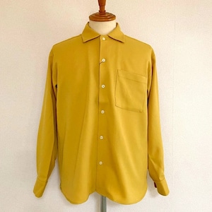 LANATEC®LEI Regular Collar Shirts　Light Mustard