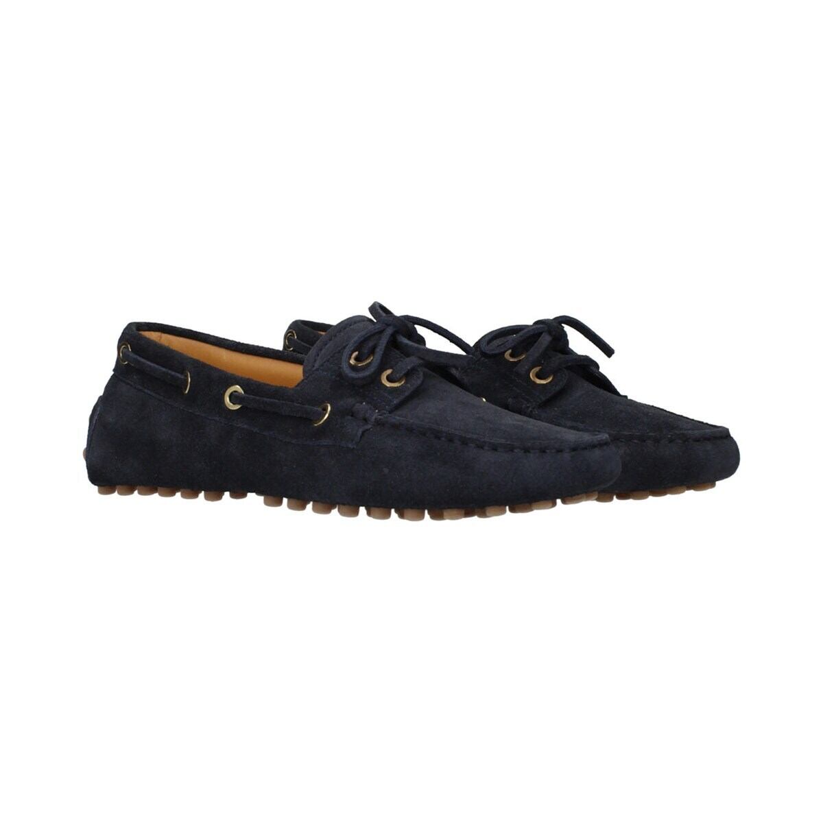 TOD'S トッズ レディース ローファー スエード ブルー