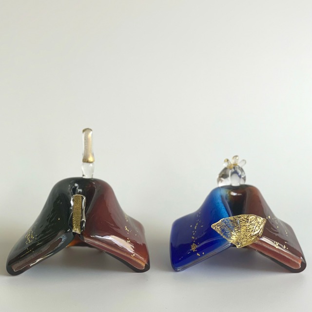 可児友紀　夜桜（黒台付）【箱付き・ラッピング・熨斗無料】