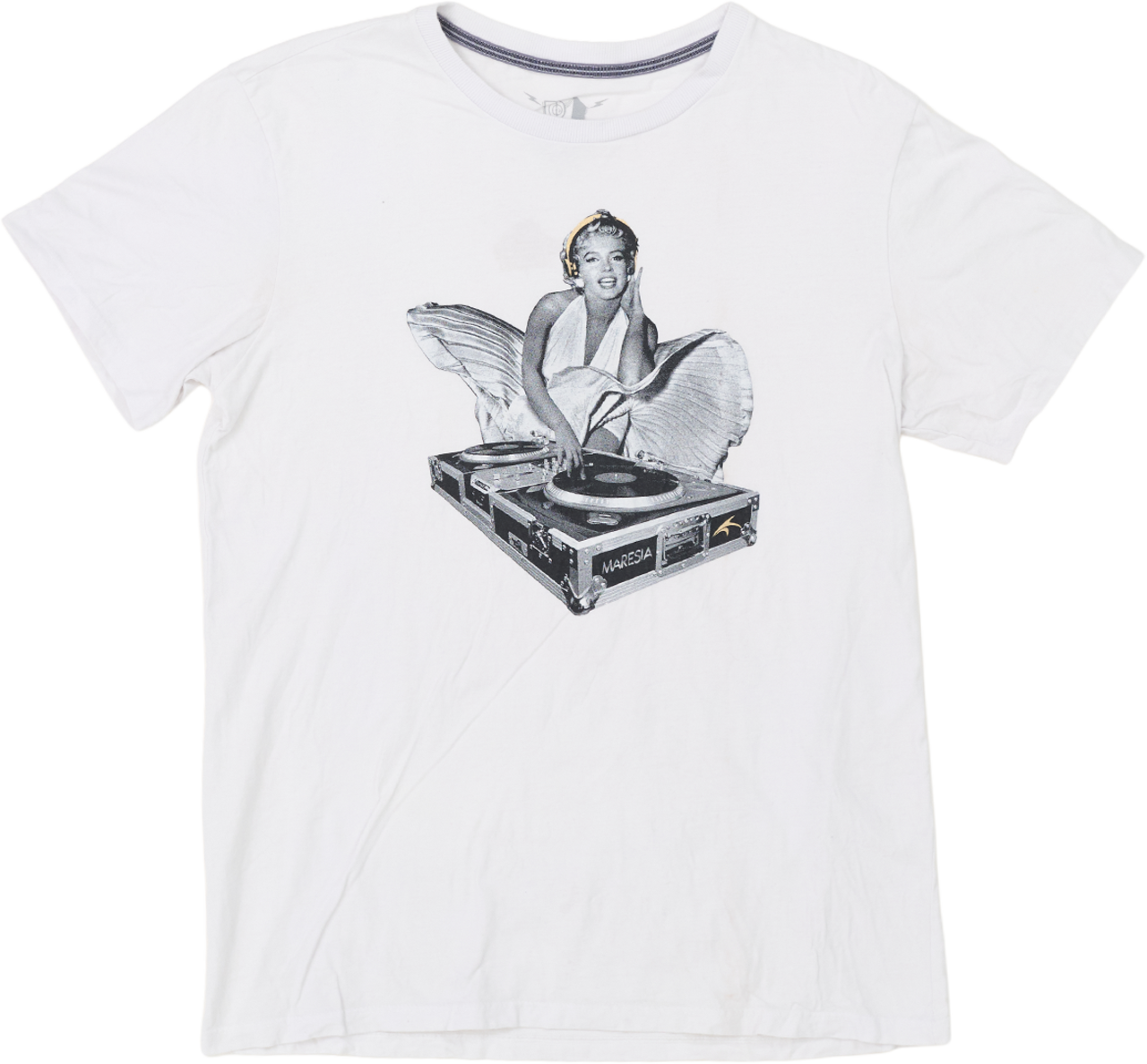 古着 MARESIA BEATS DJ MONROE STREET ART T / マレシア ビーツ DJモンロー ストリートアート Tシャツ