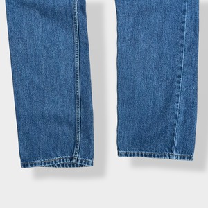 【LEVI'S】505 デニム ジーパン ジーンズ STRAIGHT FIT テーパード ジッパーフライ W33 L30 リーバイス US古着