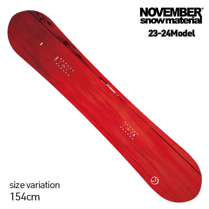 NOVEMBER BC ROCKER ノベンバー 154cm パウダー NOVEMBER BC ROCKER ノベンバー 154cm パウダー 【公式通販】