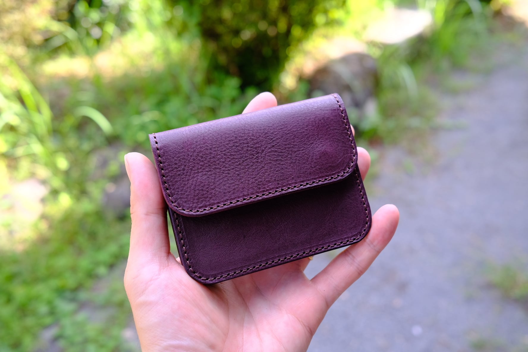 《即納》middle wallet【prugna】
