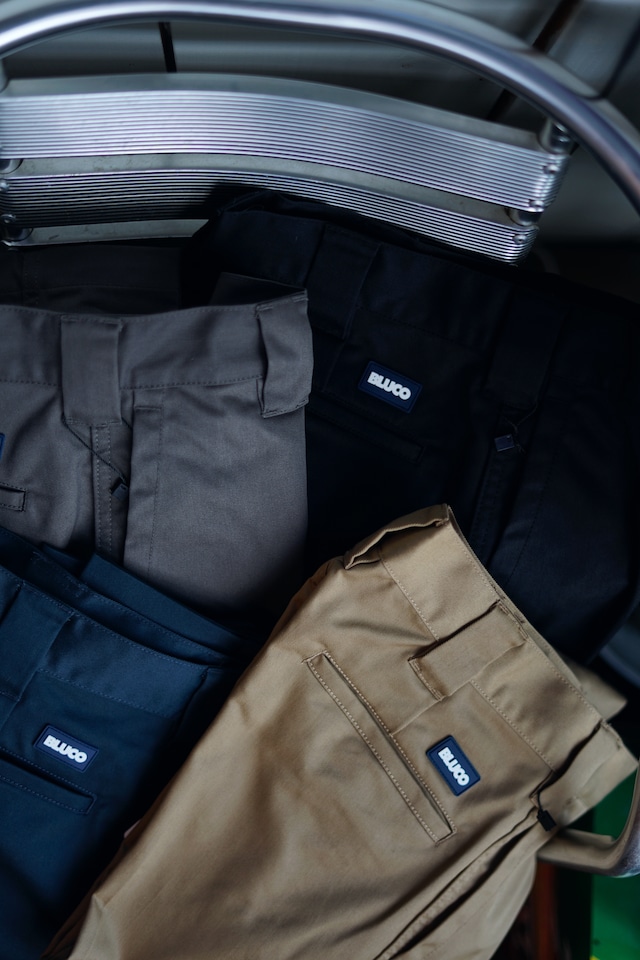 BLUCO " SLIM WORK PANTS -stretch- " 4Color