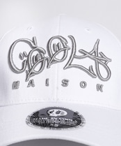 MAISON COOLA 3D Emb CAP (WHITE) CQ-46502
