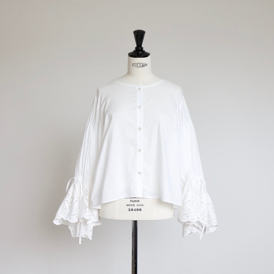 Bouquet Blouse White | gypsohila powered by BASE