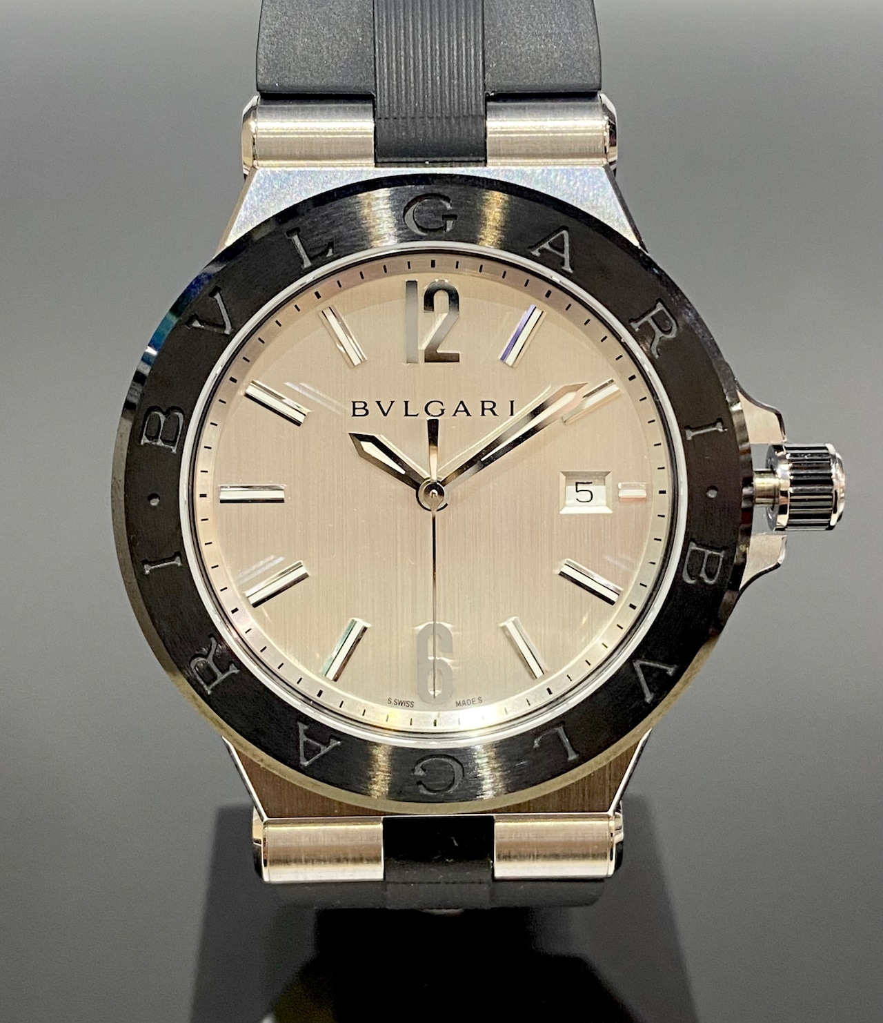 BVLGARI ブルガリ メンズ 腕時計 ディアゴノ セラミック DG42C6SCVD