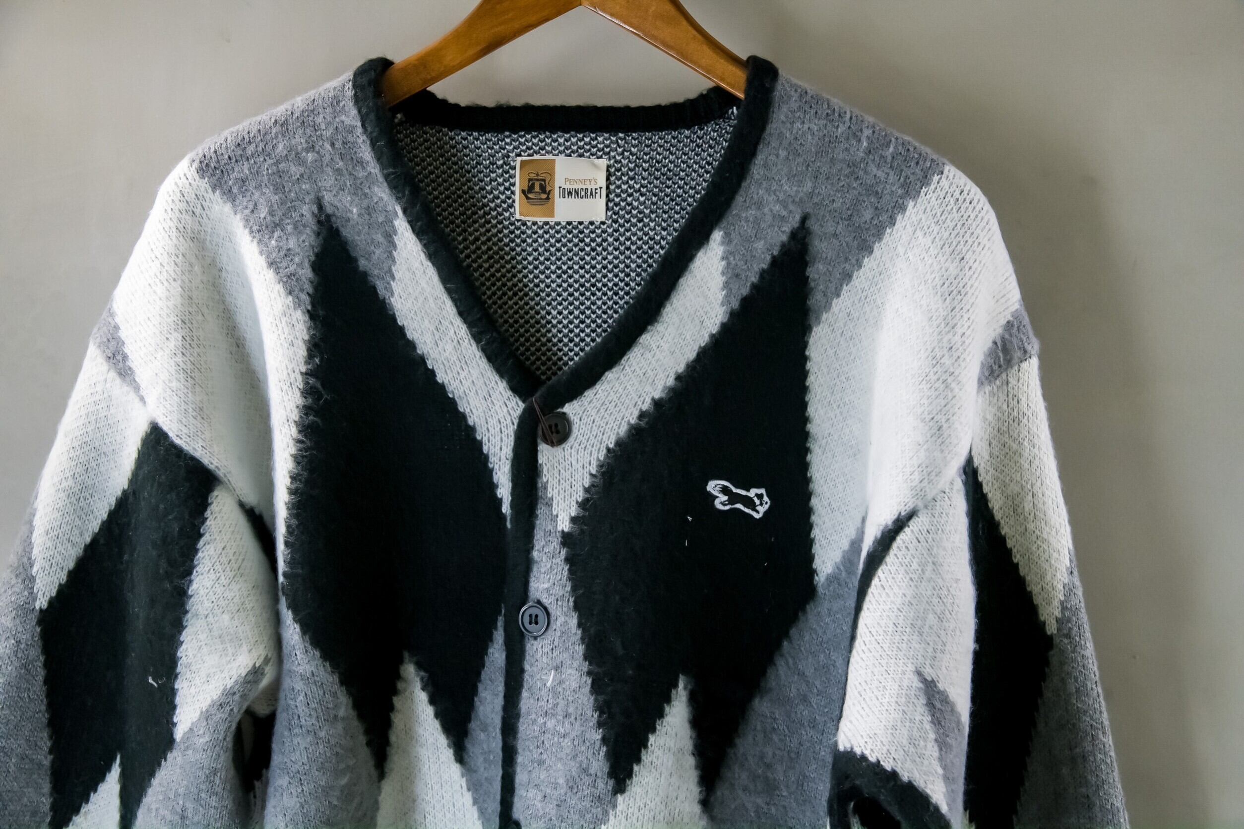 TOWN CRAFT×NUMBERNINE ダイヤジャガードカーディガン | NOUVEL TOWN CRAFT×NUMBERNINE ダイヤジャガードカーディガン | NOUVEL
