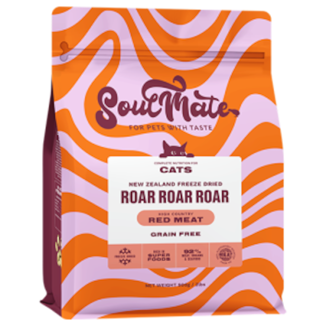 【SoulMate お試し3種パック(20g×3食分)】ニュージーランドニュージーランド産,最高品質(オールステージ/猫用総合栄養食),トッピングに最適!