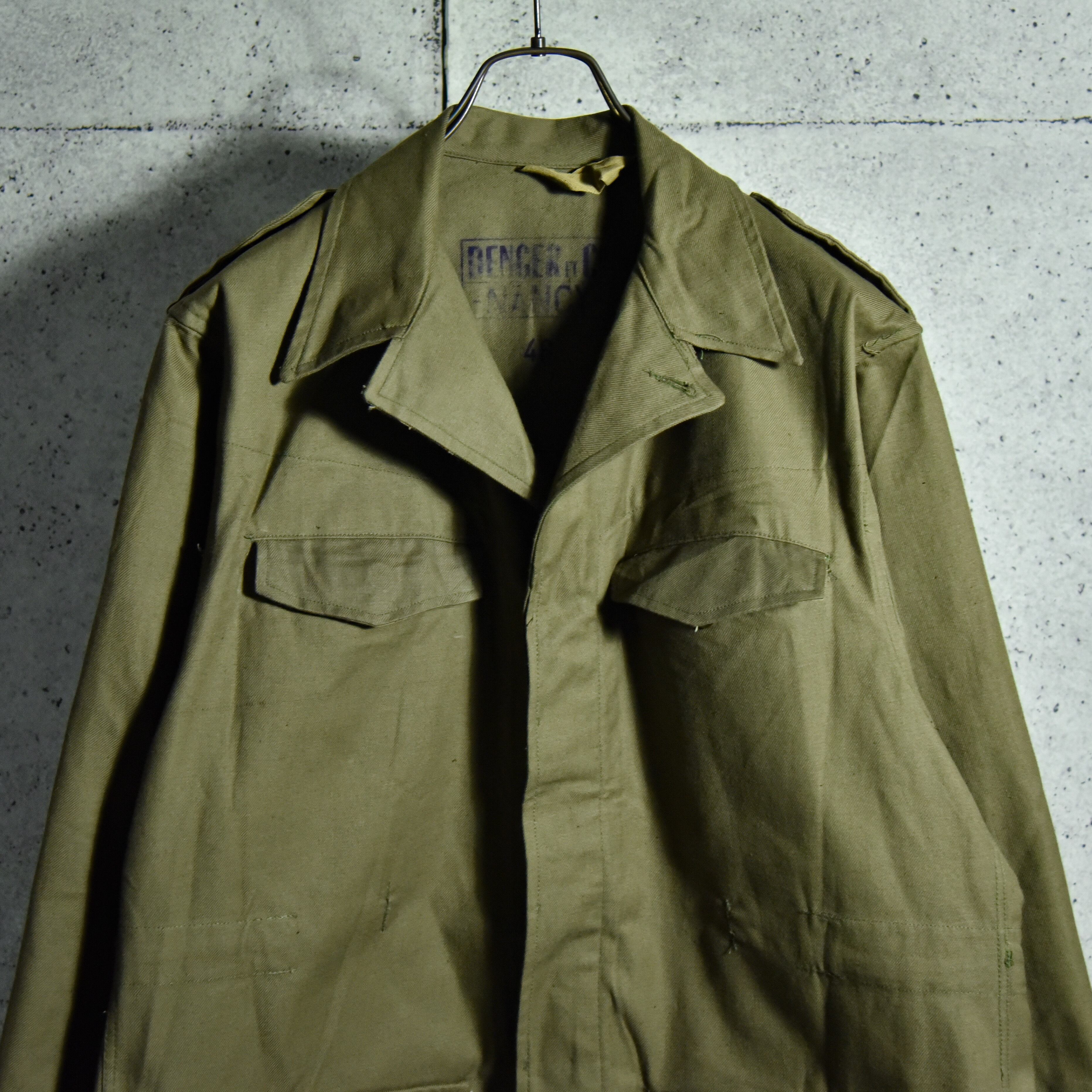 【DEAD STOCK】French Army M-47 Field Jacket フランス軍 M47