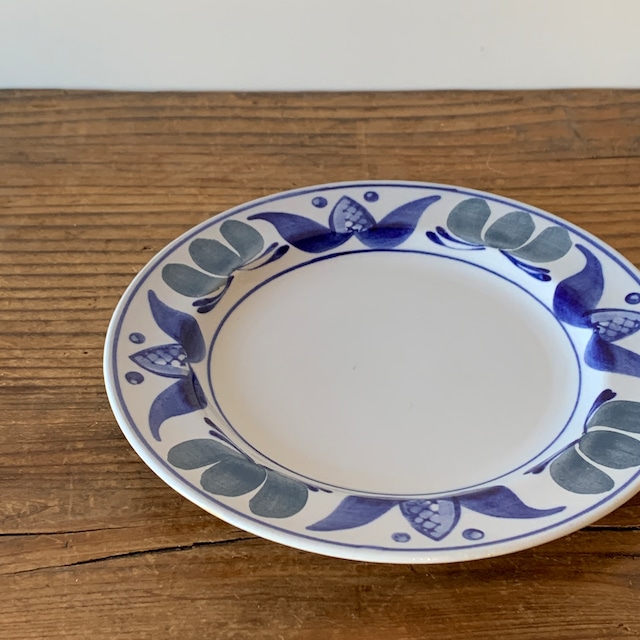 ARABIA / BLUE LAUREL Dessert plate A