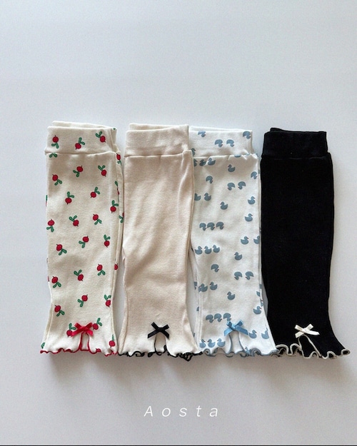 即納⌇aosta / Lip ribbon pants