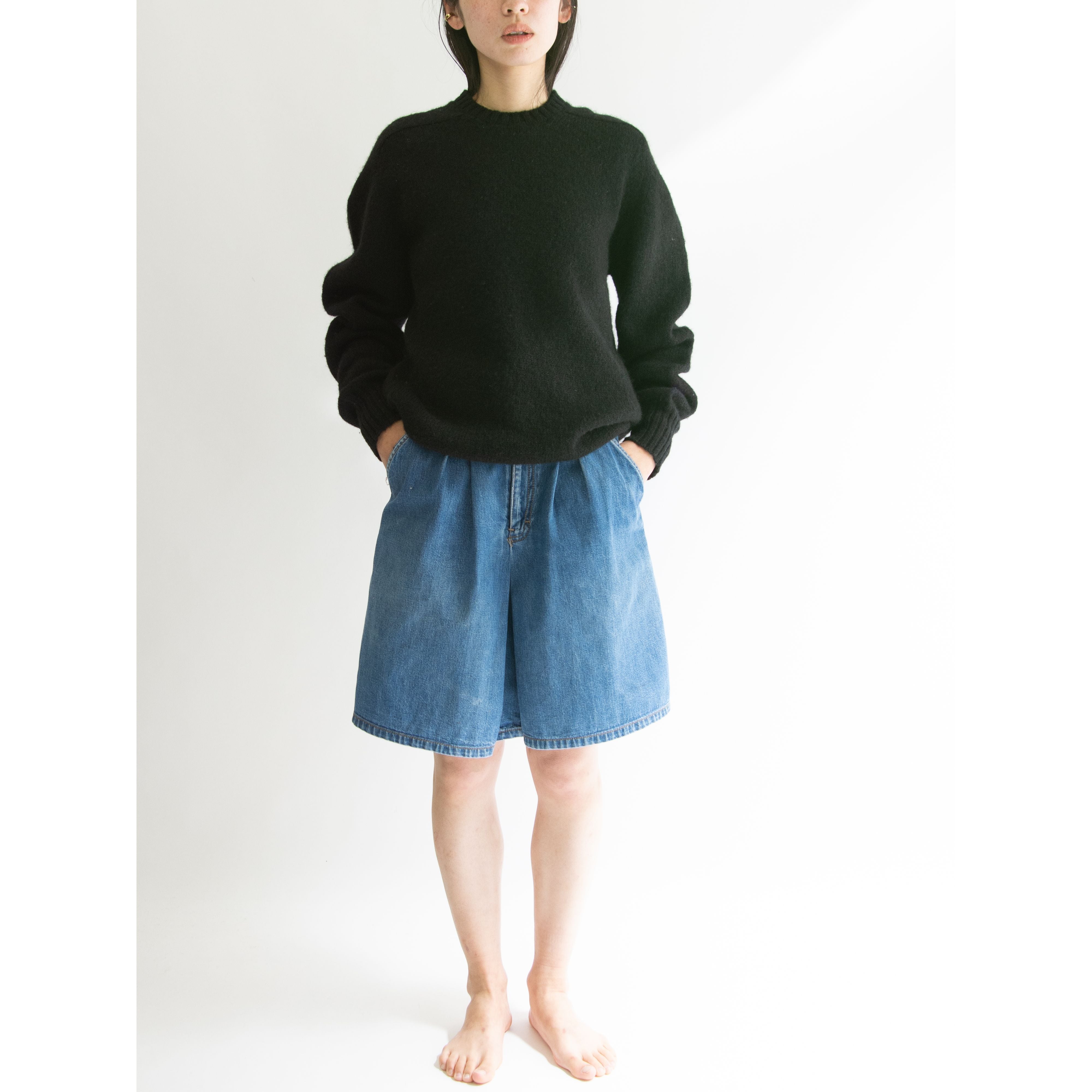 【Calvin Klein】Made in U.S.A. 80's 100% Cotton Dungaree Denim Skirt（カルバンクライン アメリカ製 コットンダンガリー デニムスカート）