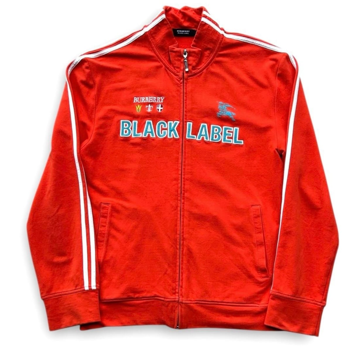 希少 BURBERRY BLACK LABEL ジャージ トラックジャケット | 古着屋Luis