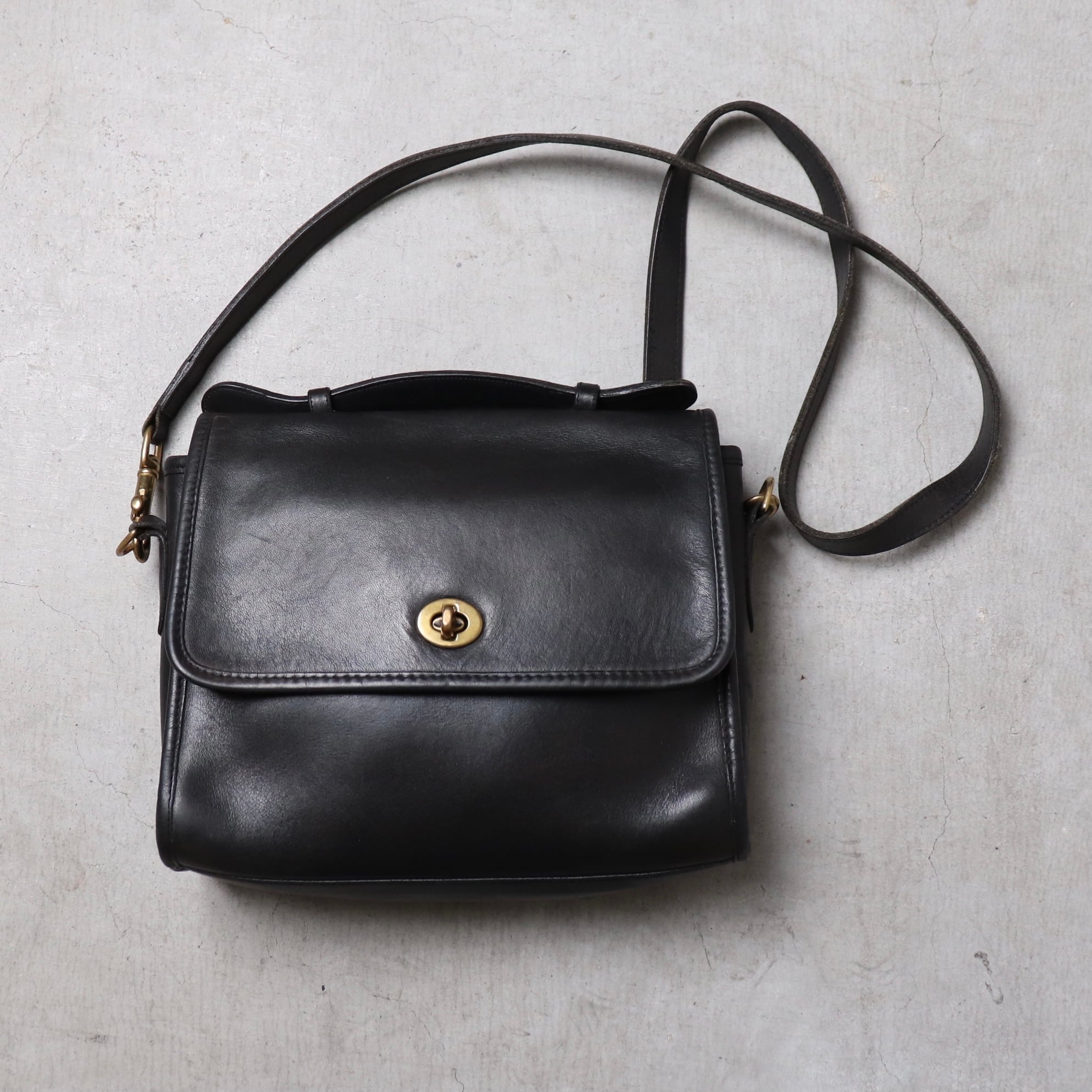 1980s OLD COACH 2way Shoulder Bag Made in USA D196 | ROGER'S used ...