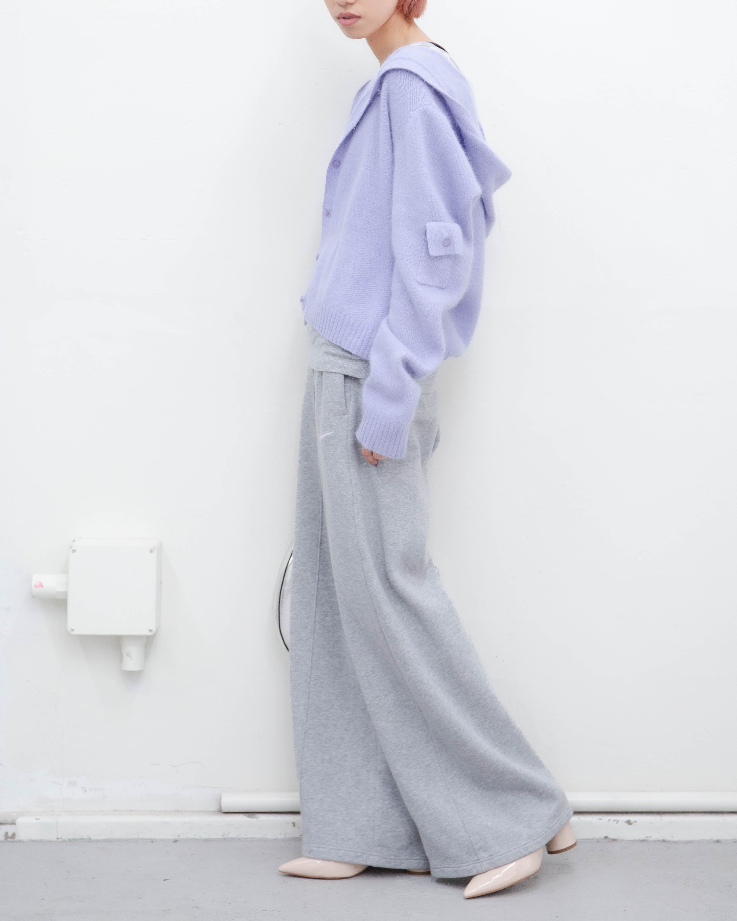 2010s NIKE - wide-leg pintuck sweatpants | LUIK FINN