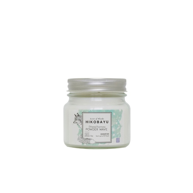 POWDER WAVE  トドマツオーガニックキャンドル　ETHEREAL HARMONY  CANDLE  30 hour