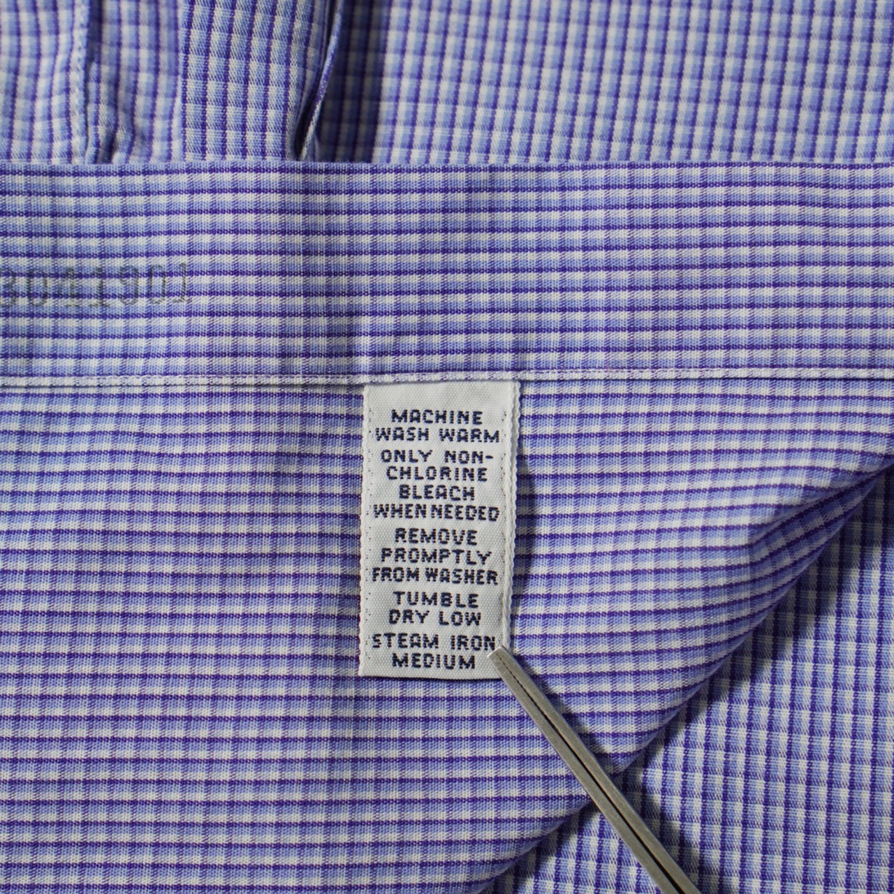 90s Polo by Ralph Lauren "ANDREW" Micro Check Shirt [XL相当] 古着 - 10