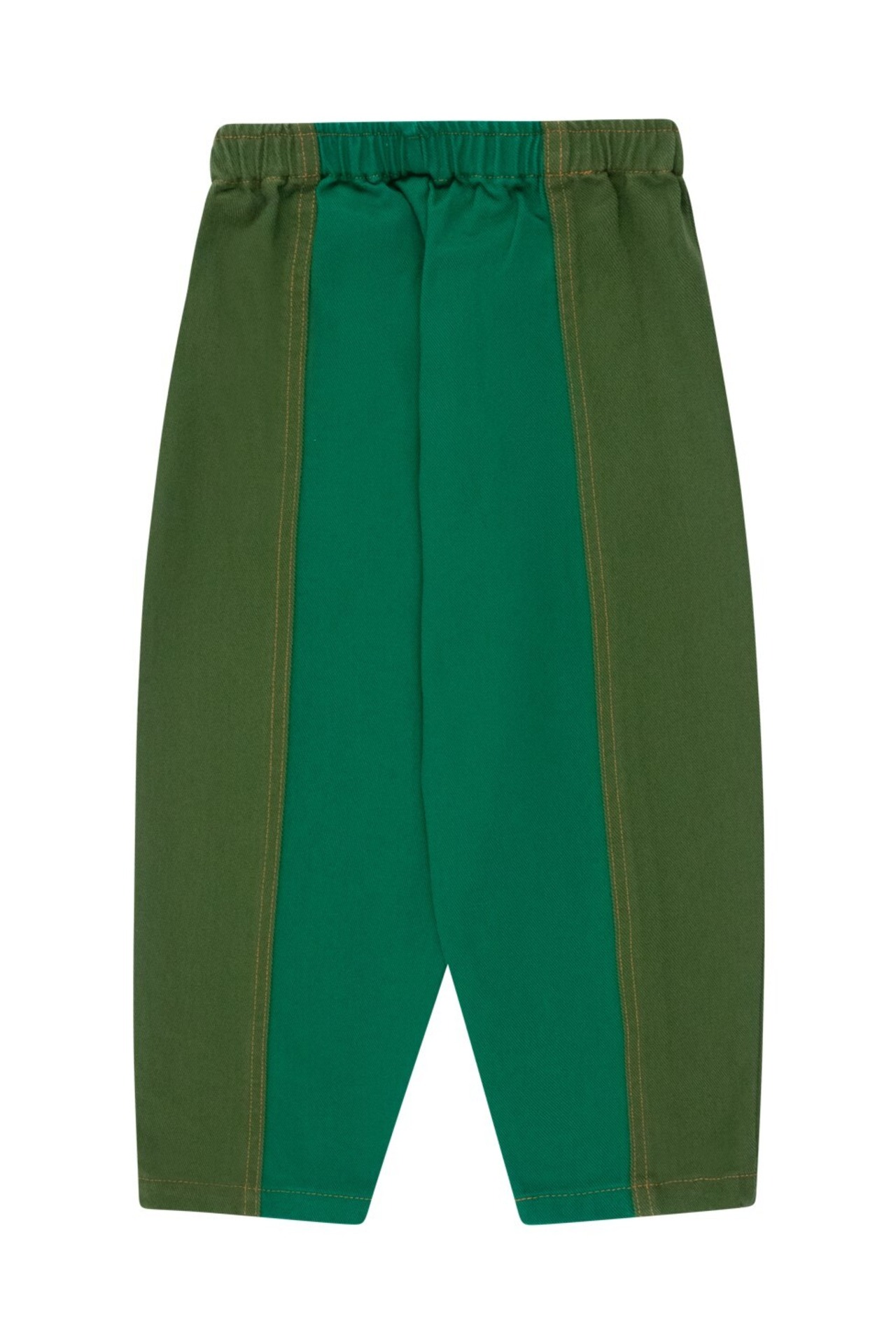 TINYCOTTONS / Color Blocked Pant -deep green