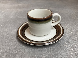 〈vintage〉arabia line cup&saucer