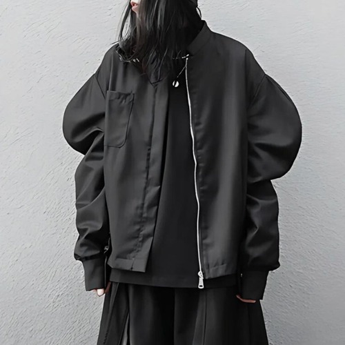 Long sleeve loose jacket C0430