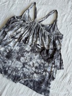 "Honey Drop"ハニードロップ Tie-dye Fril Zip Tops