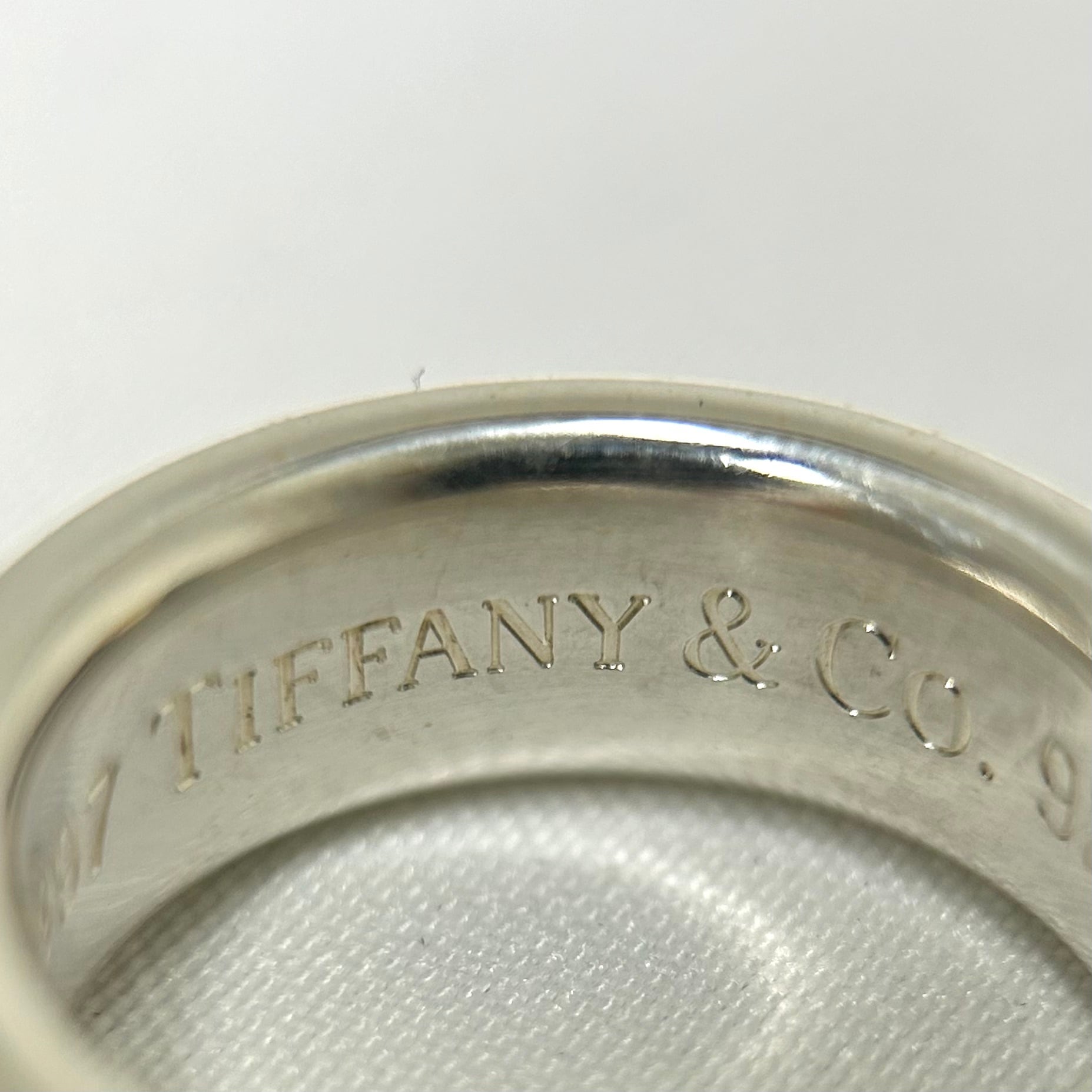 Tiffany&Co. 約9号 1837 ナロー リング シルバー925 ティファニー | 2122