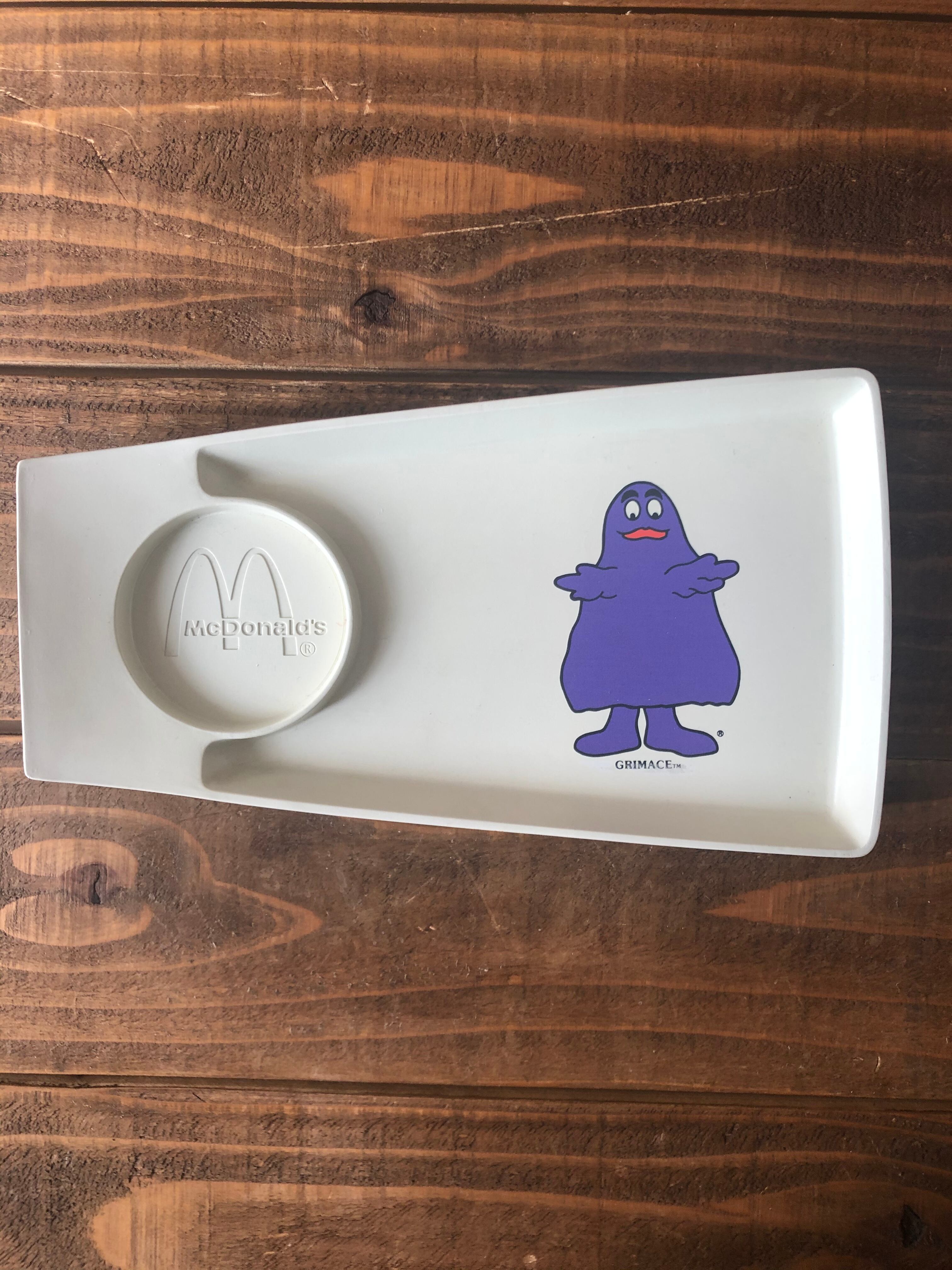 McDonald's Plastic Tray ''GRIMACE